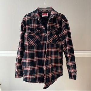 wrangler plaid jacket